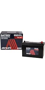 Amazon | 【2026年モデル】アイシン(AISIN) 車用 バッテリー S-105 (S